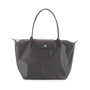 NWT Longchamp Le Pliage Neo Nylon Tote, Large Gray